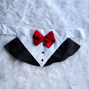 Tuxedo Bandana with Red Bow